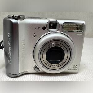 Canon Power Shot A520 Camera in Excellent Preloved Condition w Original Box.